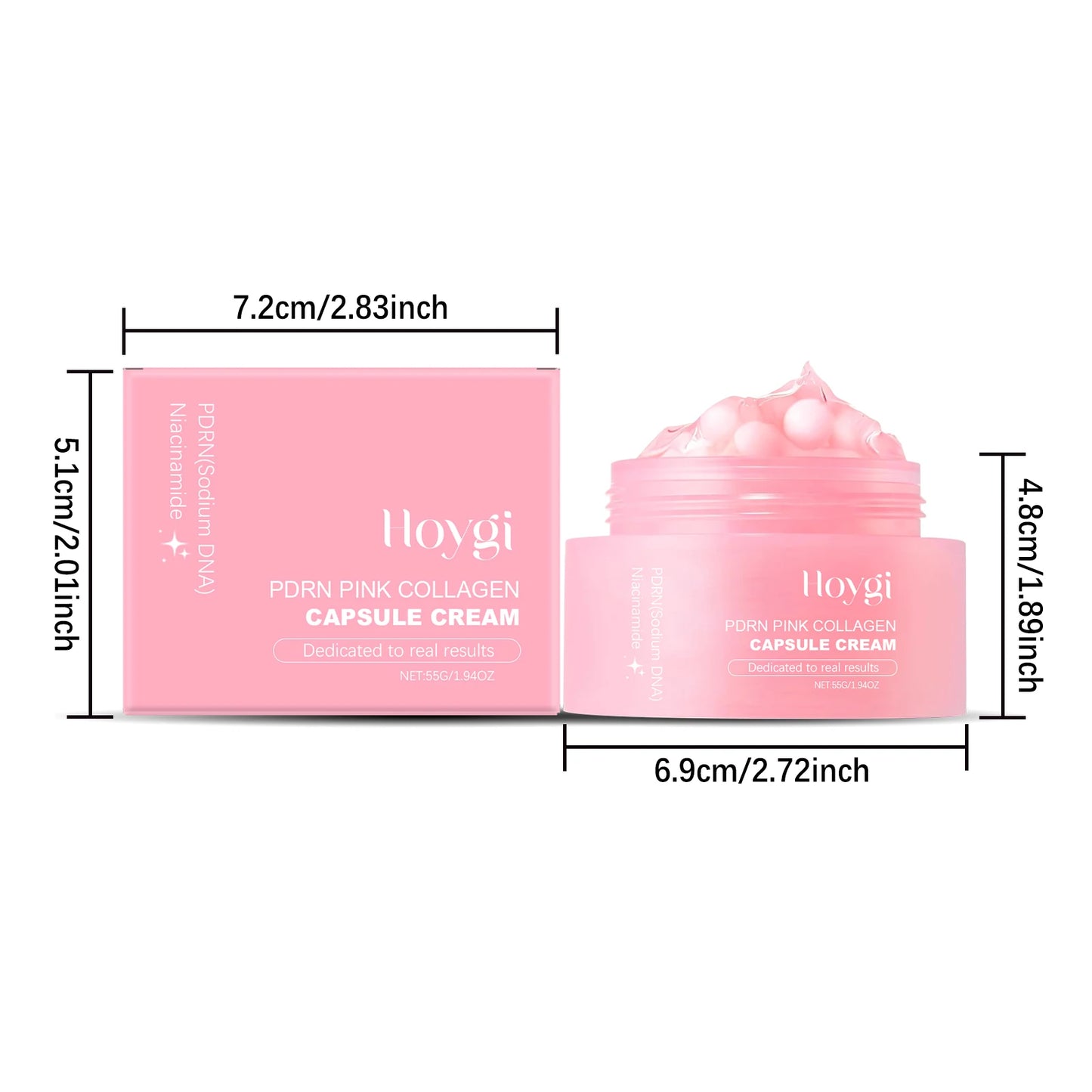 Collagen Capsule Cream for Glass Skin Glow