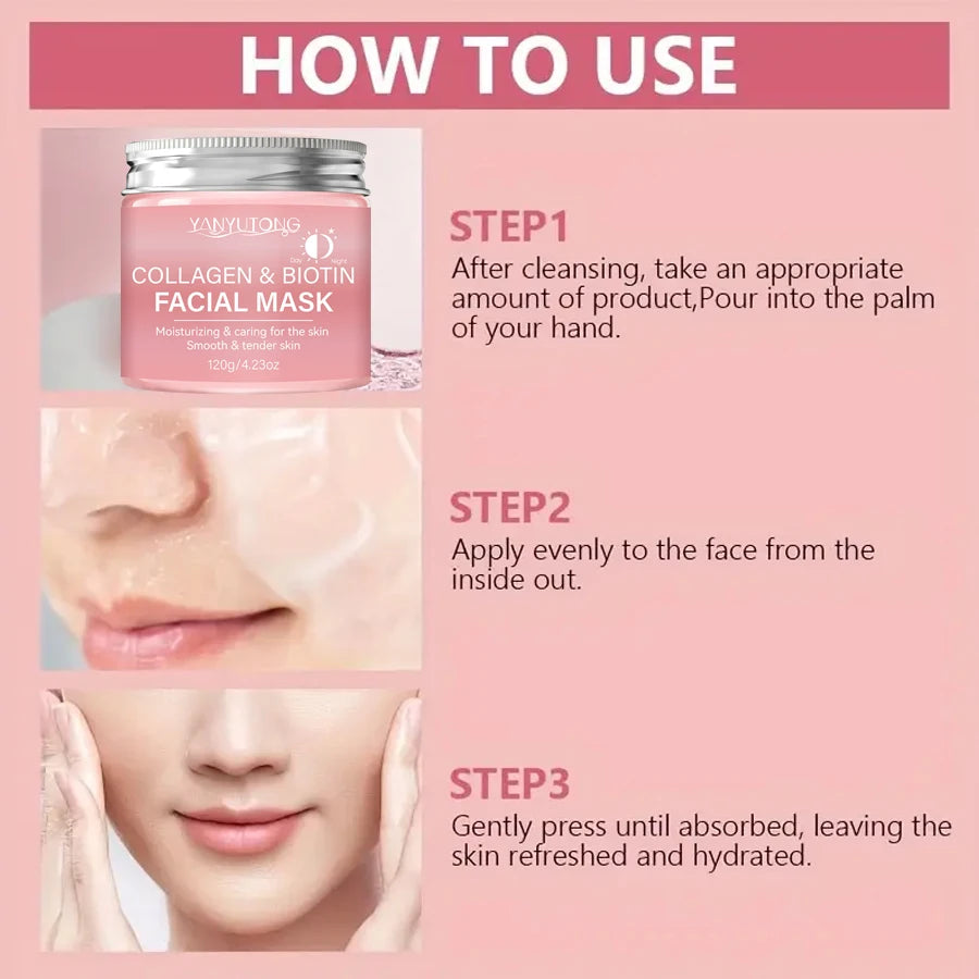 Collagen & Biotin Facial Mask