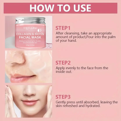 Collagen & Biotin Facial Mask