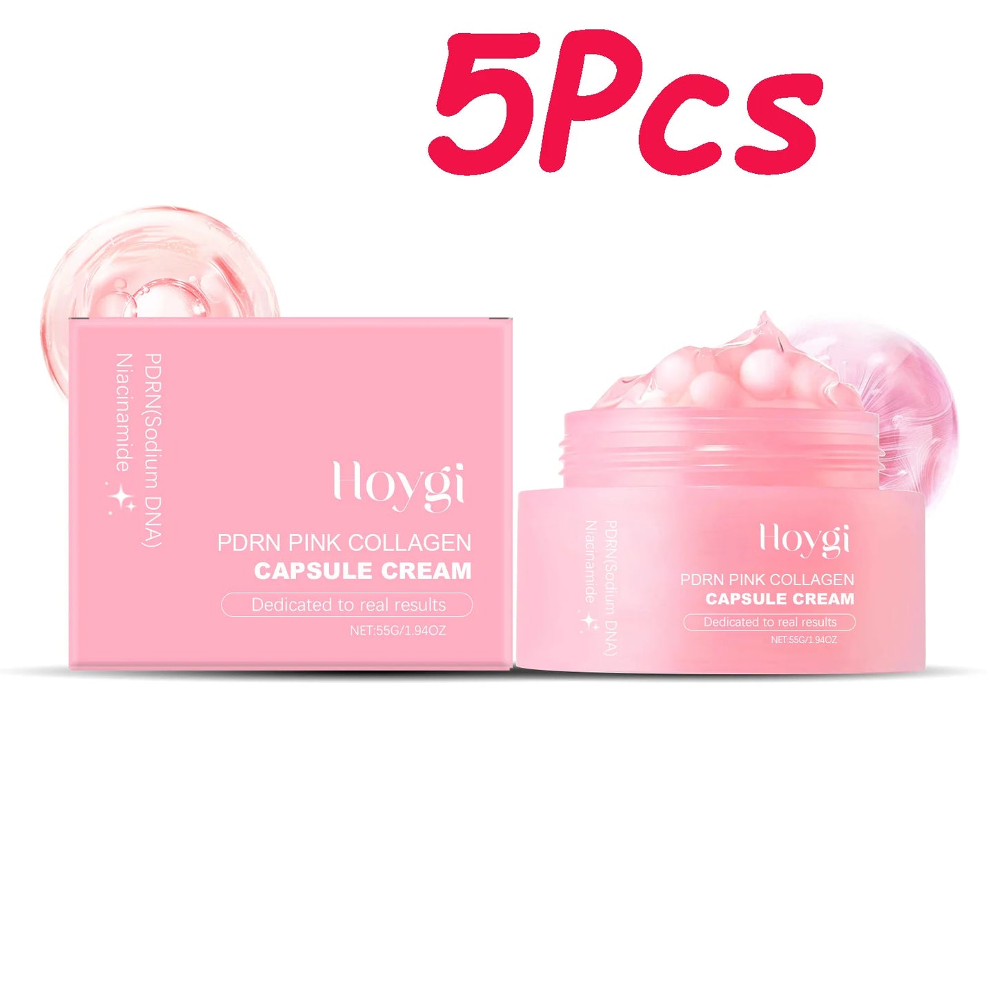 Collagen Capsule Cream for Glass Skin Glow